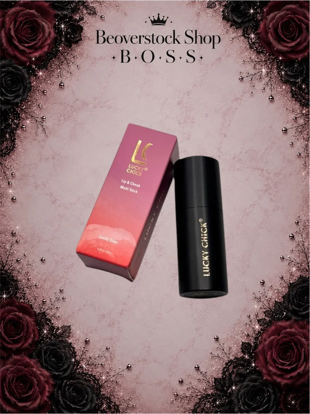 New In Box Lucky Chick Lip & Cheek Multi Stick – Shade: Lucky Days